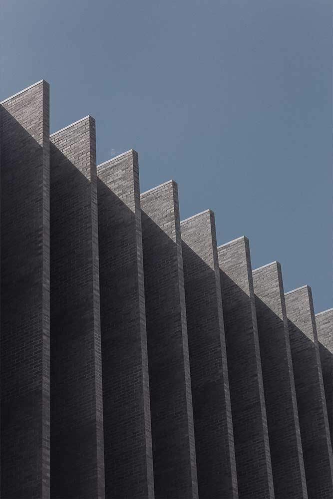 Architecture du bâtiment des beaux arts de Lausanne