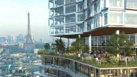 Photographie concept de la nouvelle tour Montparnasse 2024 à Paris